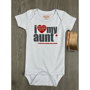 Sara Kety I Love My Aunt Infant Bodysuit 6-12 Months